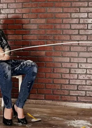 Жирная мамаша Кармелла Бинг жестко стучит своим тугим ртом