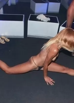 Dirty-minded getting drunk and acting wild at the VIP party