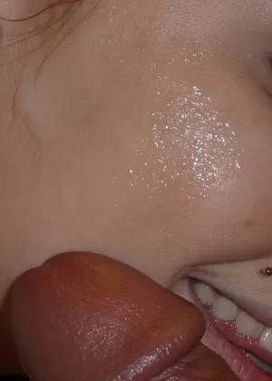 Brunette first timer with a pierced tongue makes a homemade POV sextape