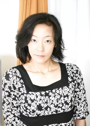 Naughty asian MILF Aya Sakuma undressing and exposing her holes