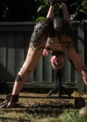 Сексуальная блондинка Эшли Файрс отсасывает большие черные члены перед жестким анальным трахом