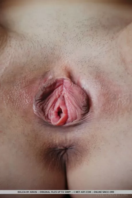 Великолепная брюнетка кобылка Дульсия обожает раздеваться и растягивать свою пизду