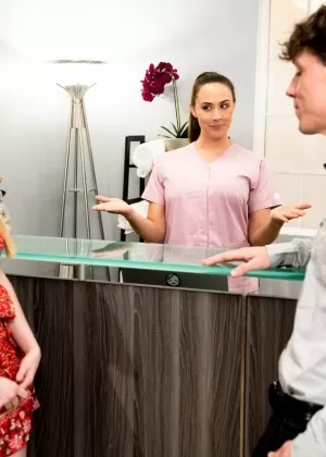 White couple Bunny Colby  Rion King partake in a 3some during a nuru massage